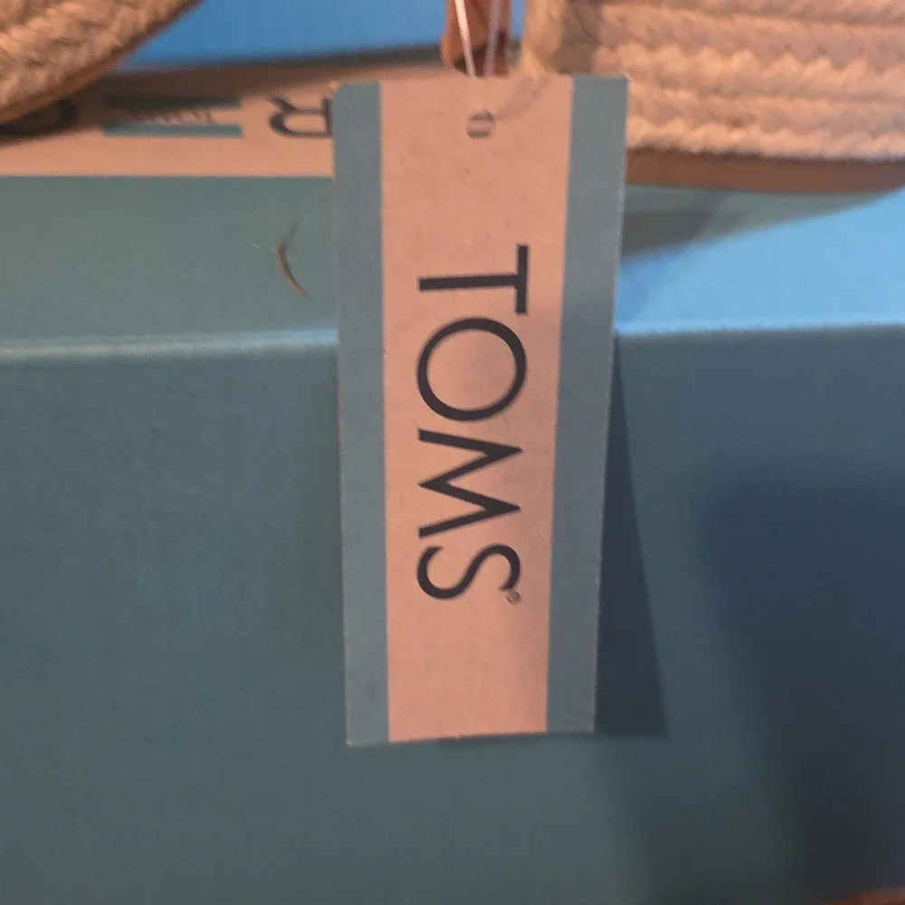 TOMS Women's Brown Wedge Sandals